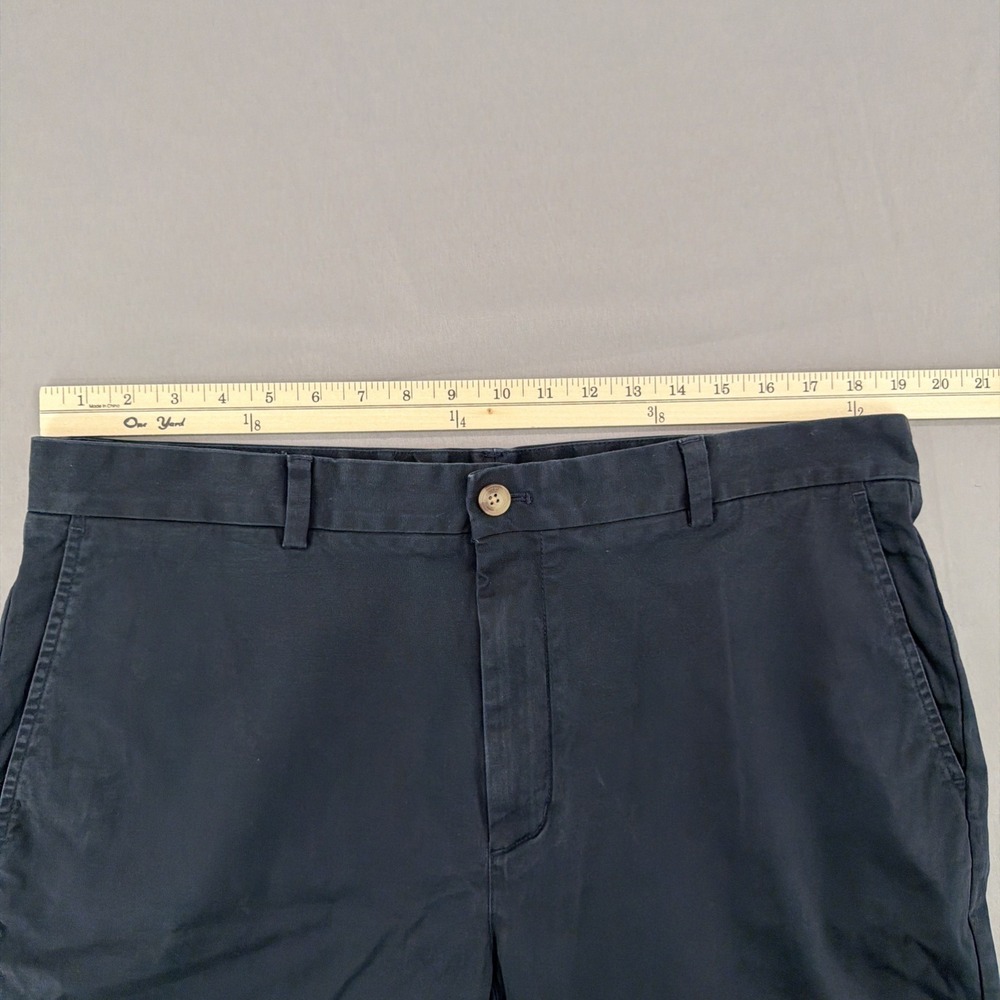 Vineyard Vines Men's OTG On-The-Go Performance Shorts 38 Blue Stretch Chino - Picture 4 of 9